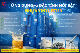 Đặc tính nổi bật của nhựa vinyl ester và ứng dụng
