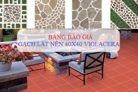 Bảng giá gạch lát nền Viglacera 40×40 tại Đà Nẵng