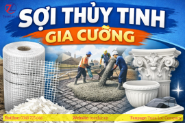 Ứng dụng của sợi thủy tinh gia cường trong xây dựng và composite