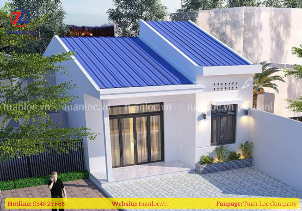 Mẫu nhà cấp 4 đẹp phổ biến hiện nay
