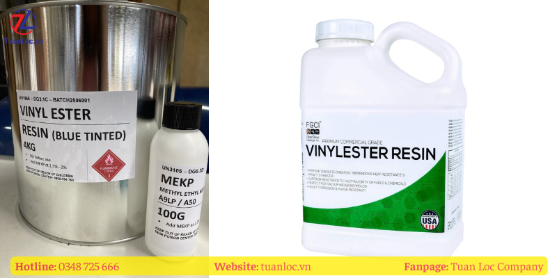 Đặc điểm nổi bật của nhựa Vinyl Ester