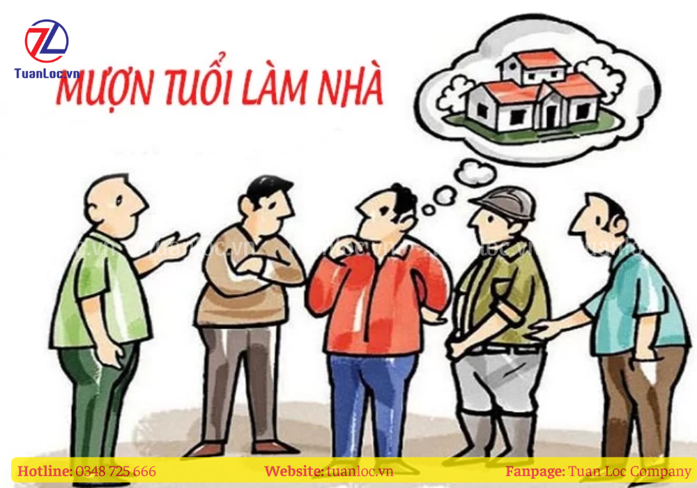Quy trình mượn tuổi làm nhà