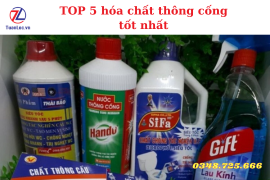 Review 5 Loại Hóa Chất Thông Cống Hiệu Quả Nhất