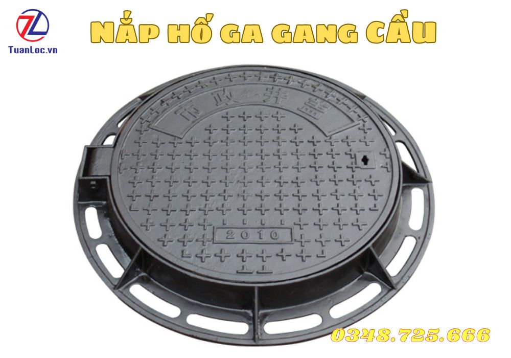 Nắp hố ga gang cầu