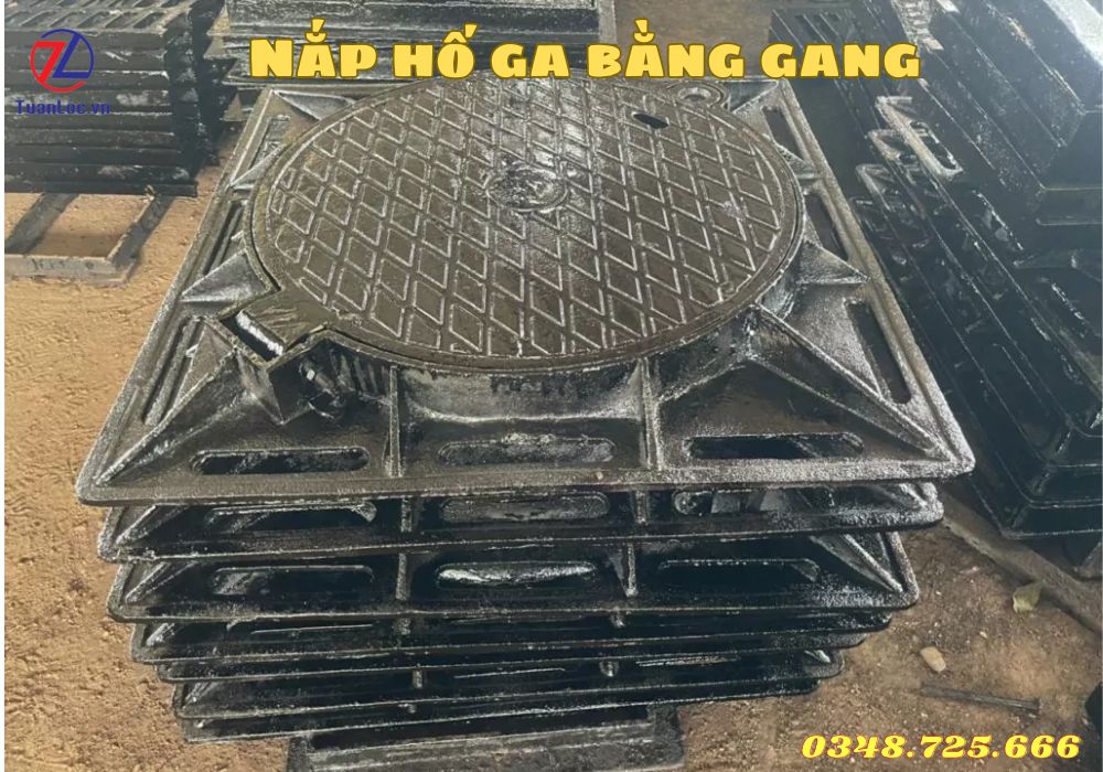 Nắp hố ga bằng gang