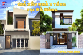 Giá xây nhà 2 tầng tại Đà Nẵng - Xây nhà trọn gói