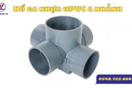 Đại chỉ mua hố ga nhựa uPVC 4 nhánh 90° chất lượng