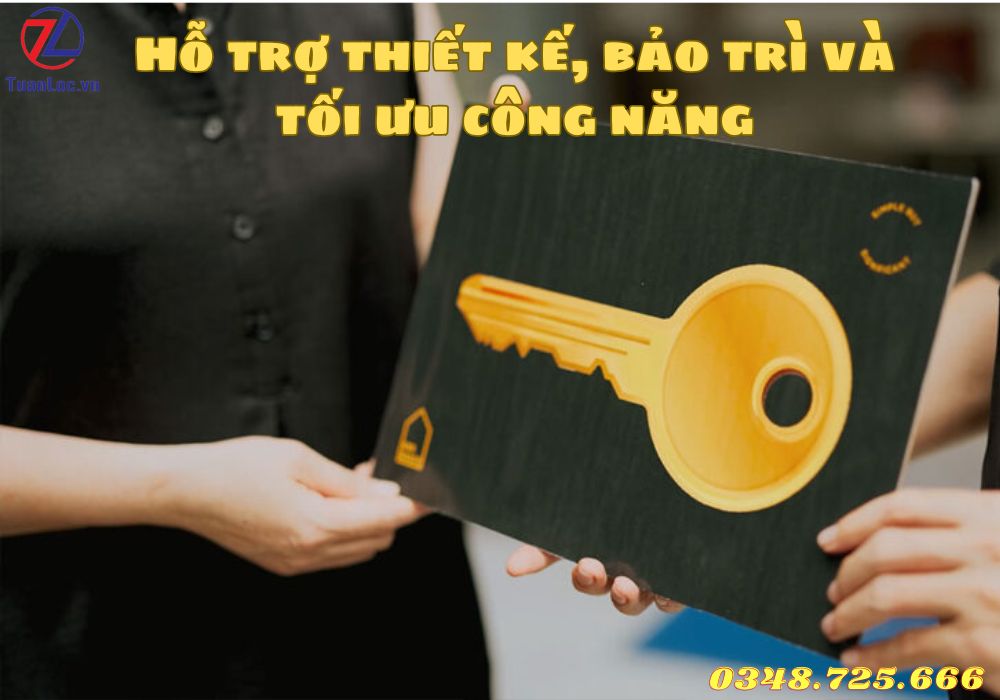 Hỗ trợ thiết kế, bảo trì và tối ưu công năng