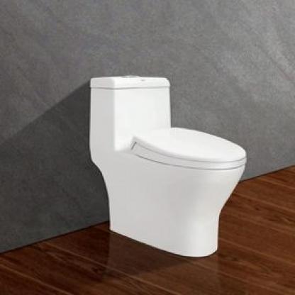 Bồn cầu Viglacera 1 khối V45M+nắp rơi êm V68