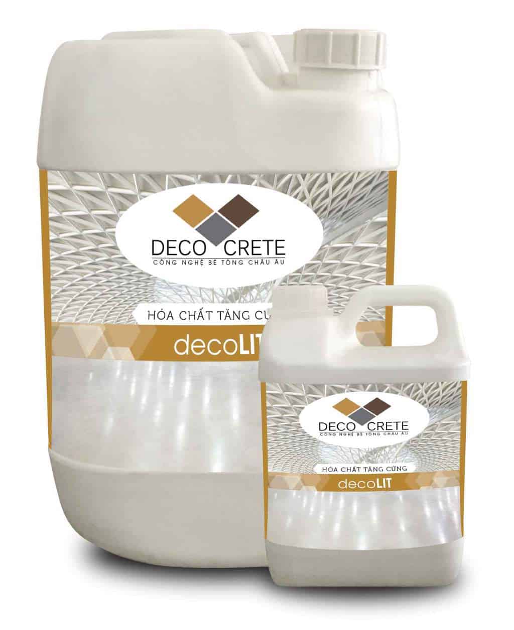 Hóa chất làm bóng, tăng cứng, phục hồi sàn bê tông Deco Crete