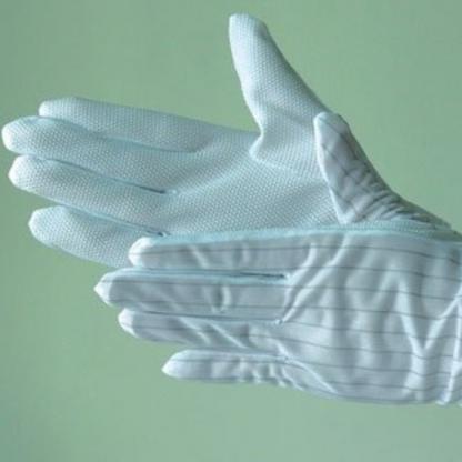 Găng tay chống tĩnh điện polyester chấm hạt PVC