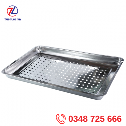 Khay lỗ tủ hấp công nghiệp