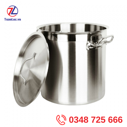 Nồi inox công nghiệp 3 đáy 30L