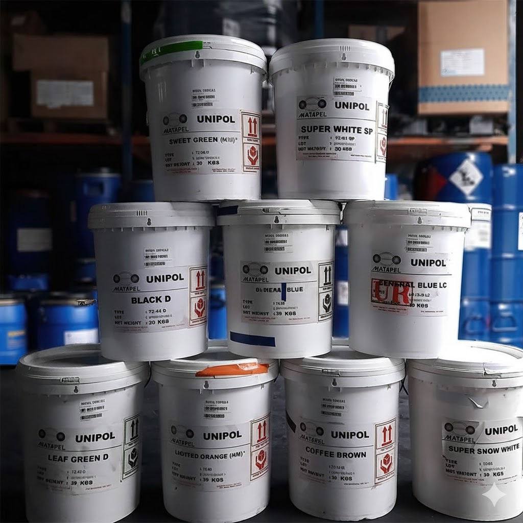 Màu nhựa composite Matapel - XANH DƯƠNG