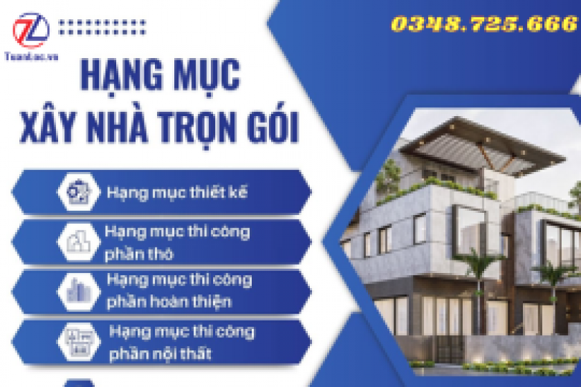 Tuân Lộc - Chuyên xây nhà trọn gói tại Đà Nẵng uy tín, giá tốt